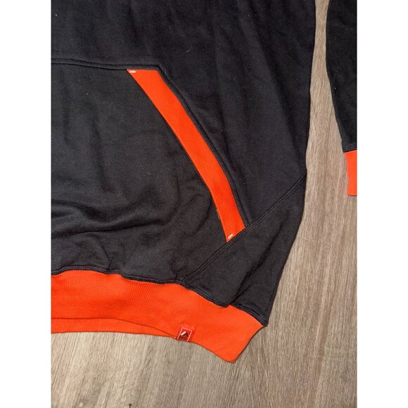 San Francisco Giants Majestic Black/Orange Hoodie Sweatshirt 3XL Polyester Mens - Picture 6 of 9